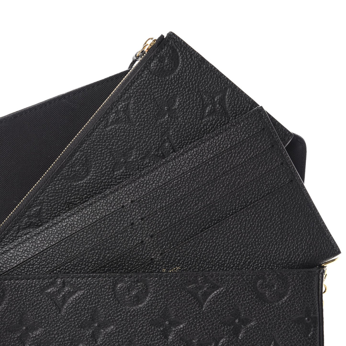 Empreinte Pochette Felicie Chain Wallet Black