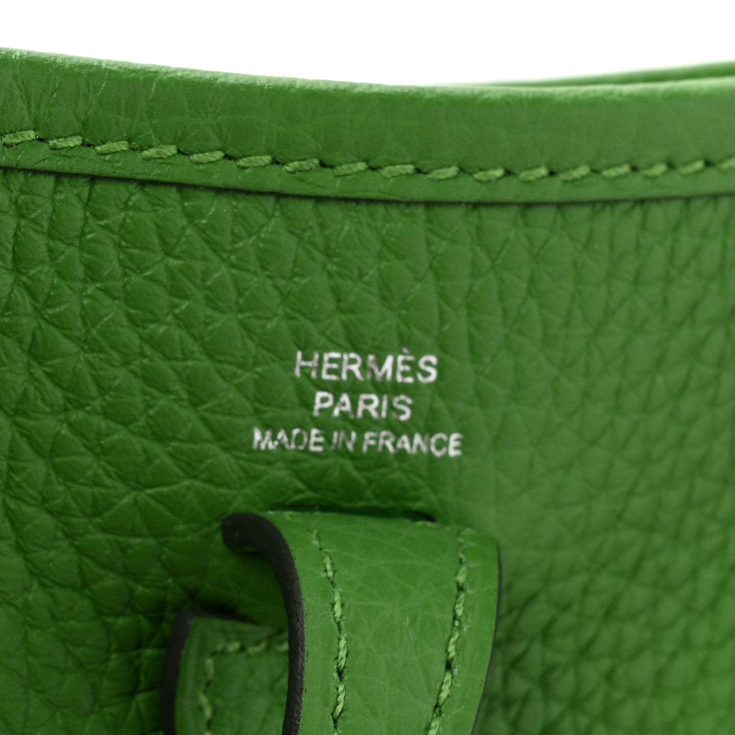 Hermes Taurillon Maurice Evelyne TPM Vert Yucca 6 of 11