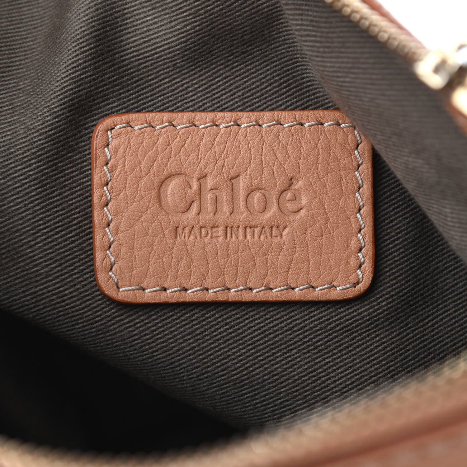 Chloe Calfskin Mini Marcie Satchel Peach Pink 6 of 10