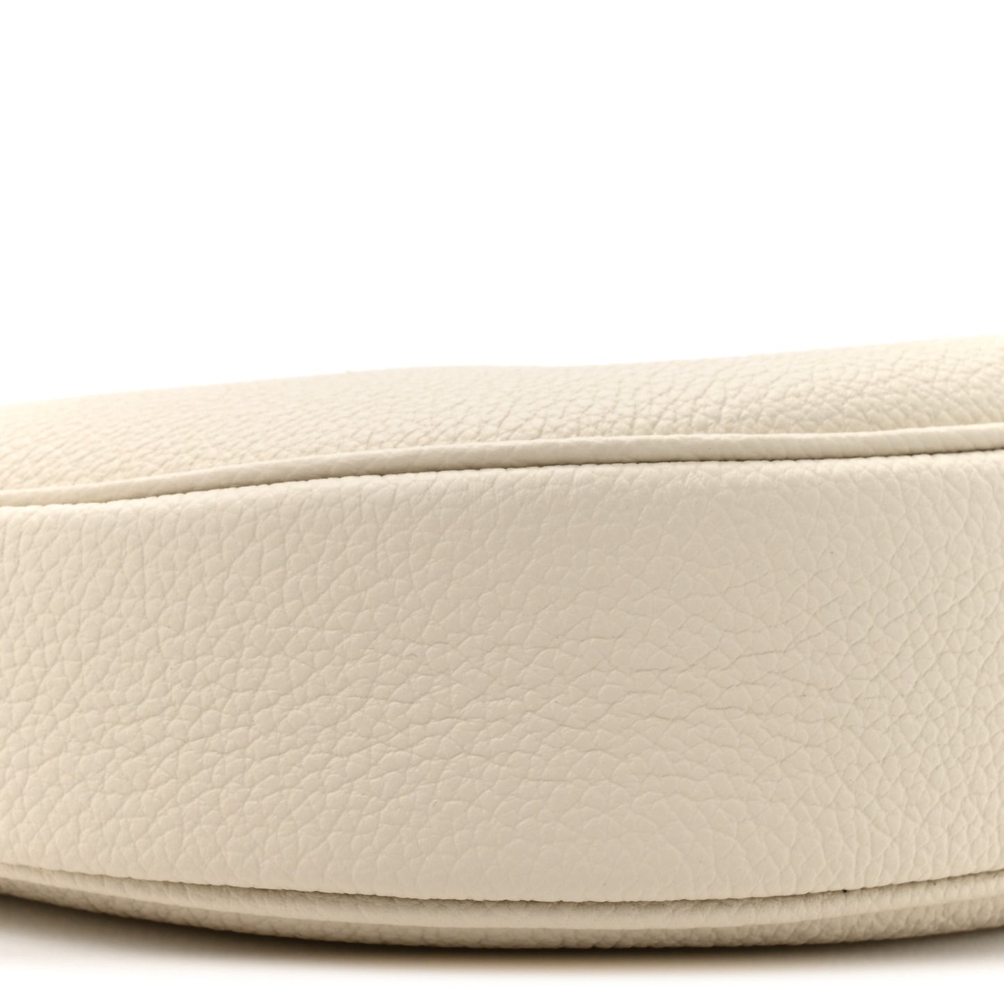 Supple Grained Calfskin Teen Lulu Shoulder Bag Rice