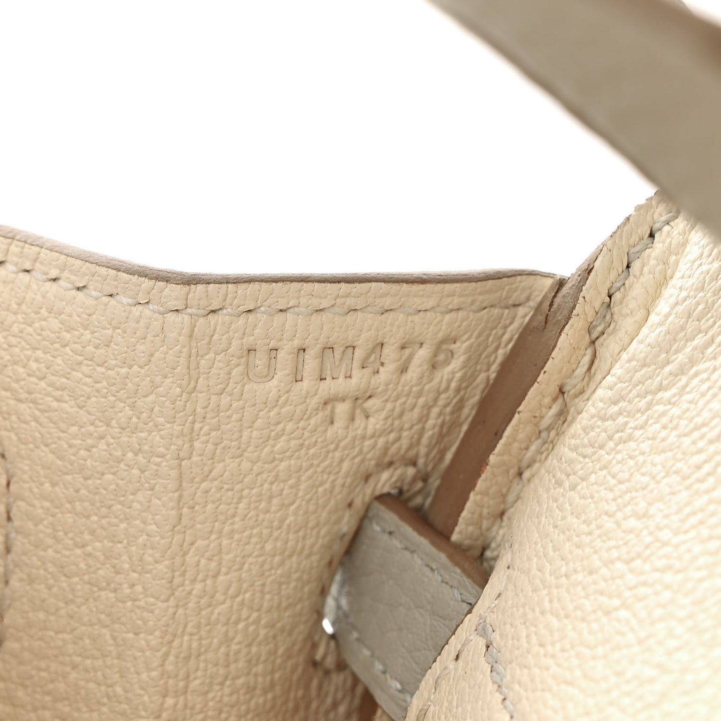 Togo Verso Birkin 25 Gris Perle Nata