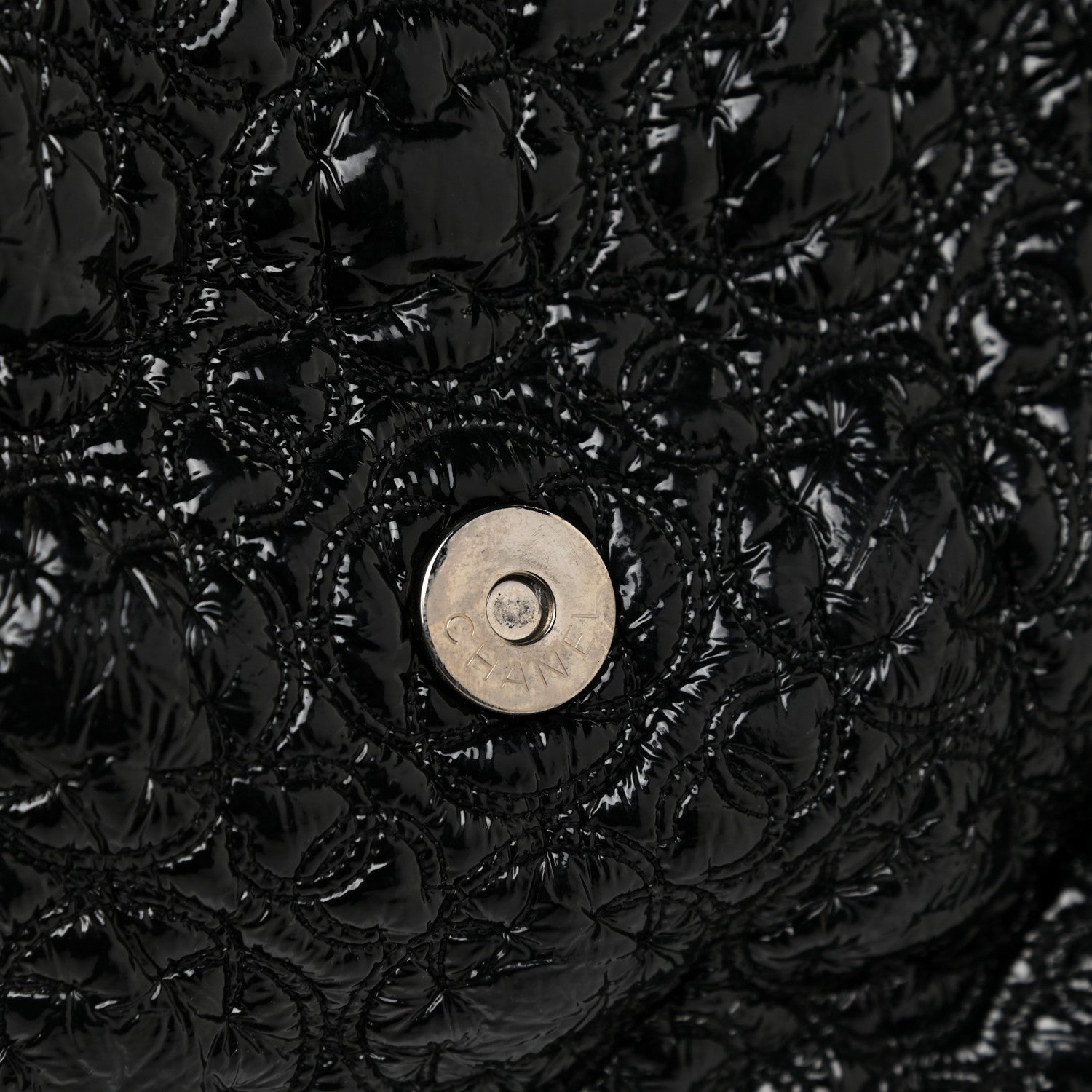 Chanel Vinyl Rock In Moscow Single Flap Black 15 of 18