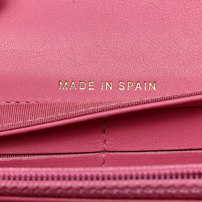 Chanel Lambskin Quilted Large Boy Gusset Flap Wallet Pink 7 of 12