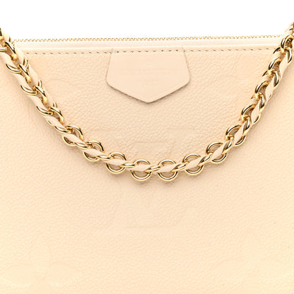 Louis Vuitton Empreinte Monogram Giant Multi Pochette Accessories Large Pochette Cream 6 of 8