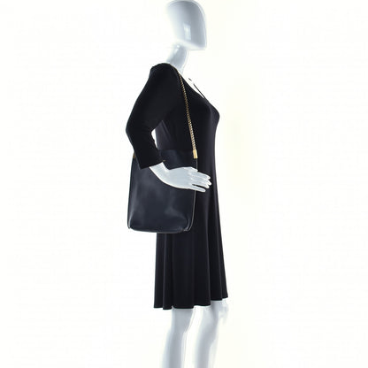 Saint Laurent Calfskin Small Suzanne Hobo Black 3 of 14