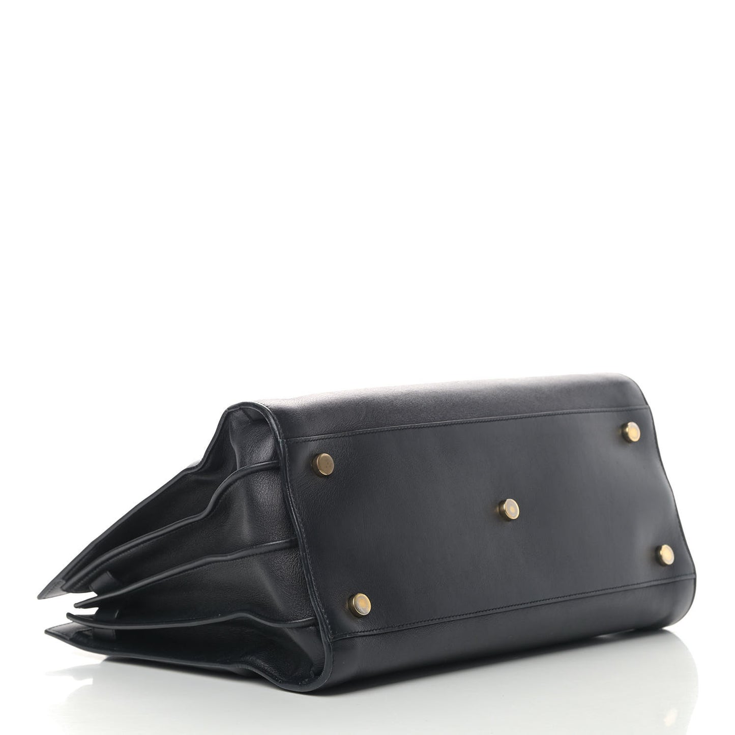 Calfskin Small Sac De Jour Marine Black