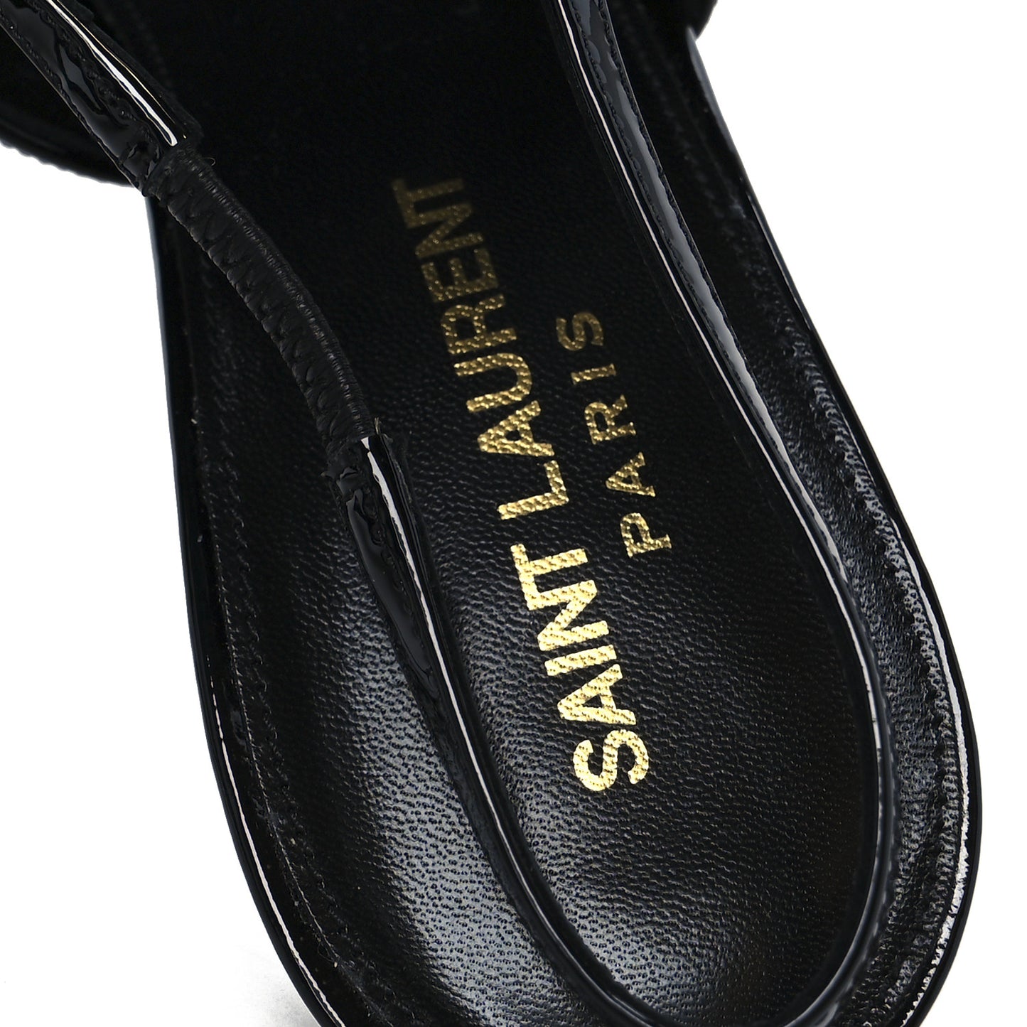 Patent Madame 115mm Slingback Pumps 38.5 Black