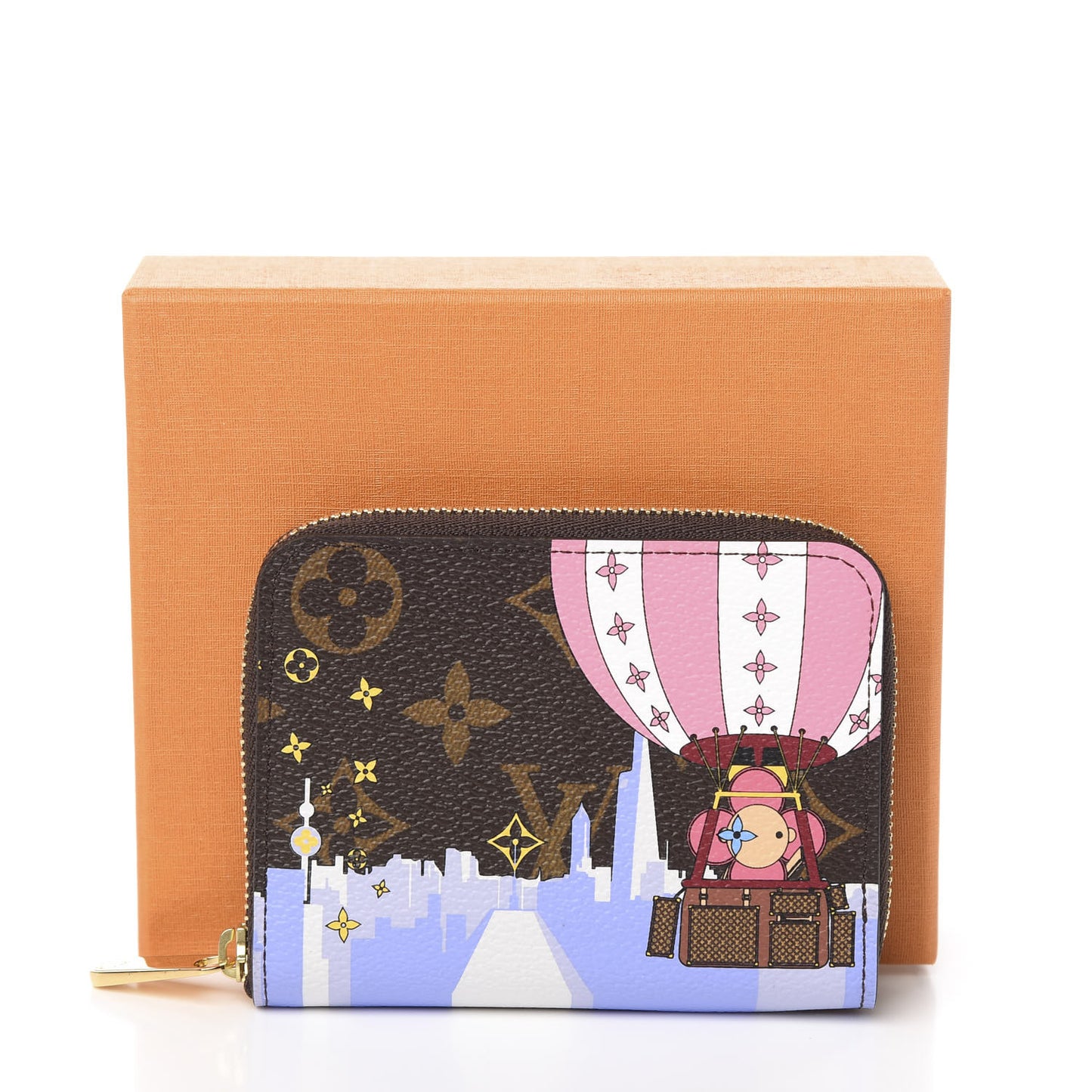 Monogram 2019 Christmas Animation Zippy Coin Purse