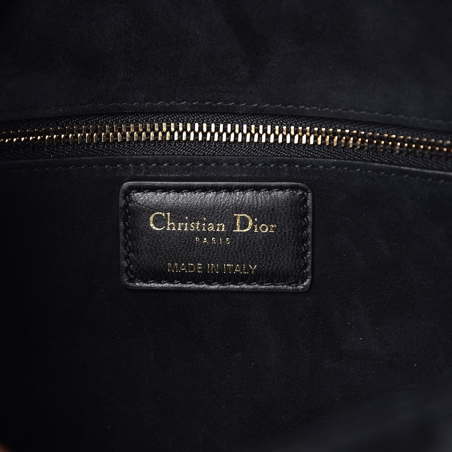 Lambskin Cannage Large Dioraddict Flap Bag Black