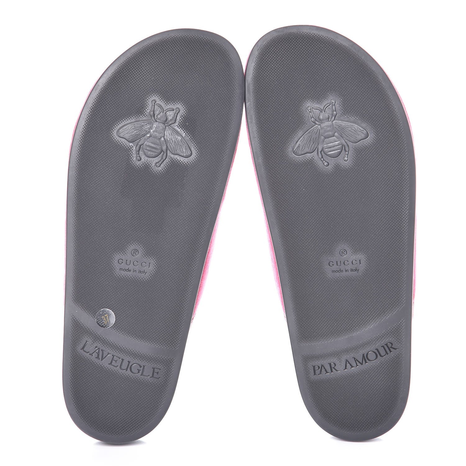 Gucci Softy Velvet Malaga Kid Womens Horsebit River Slippers 37 Light Raspberry Rose 5 of 10