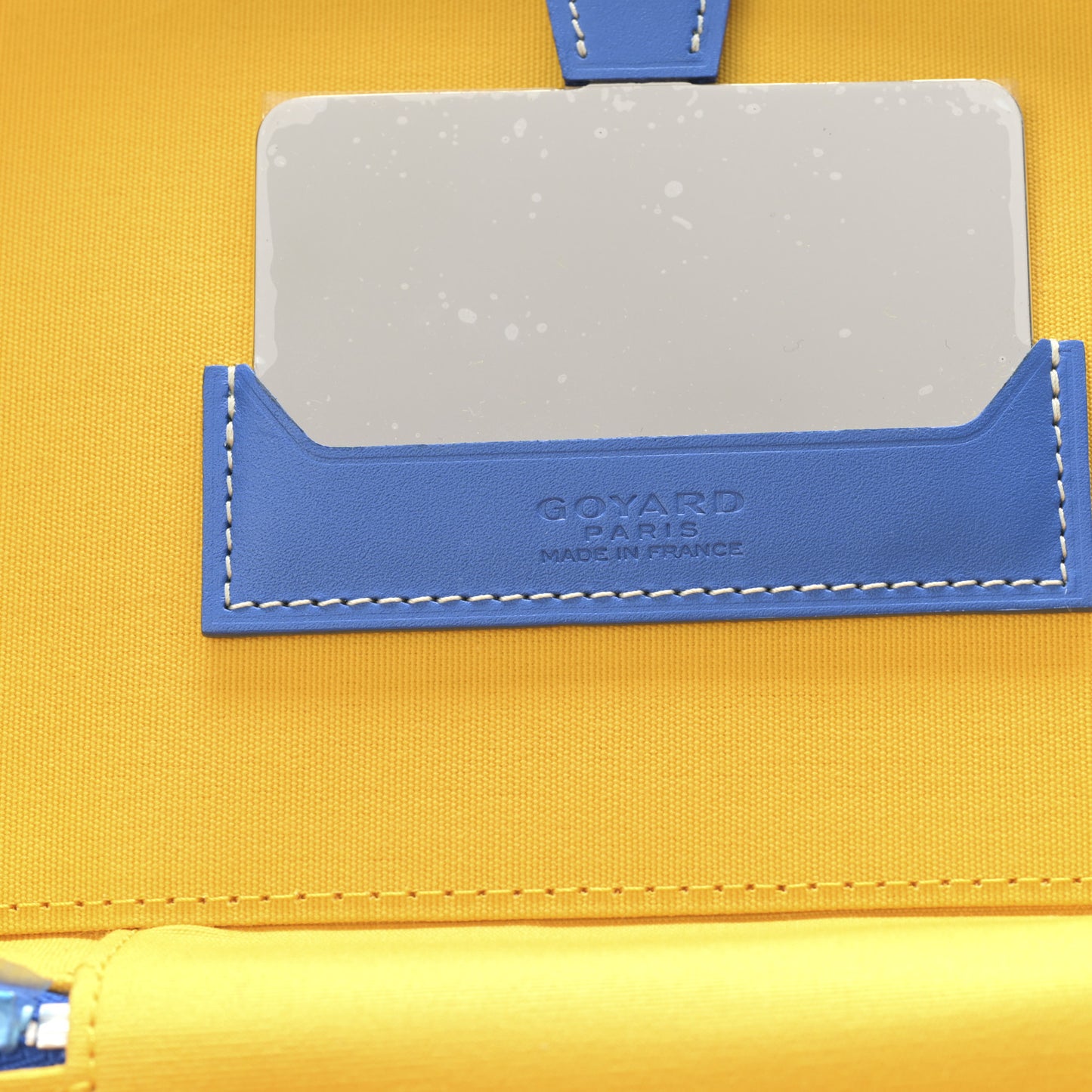 Goyardine Muse Vanity Case Sky Blue