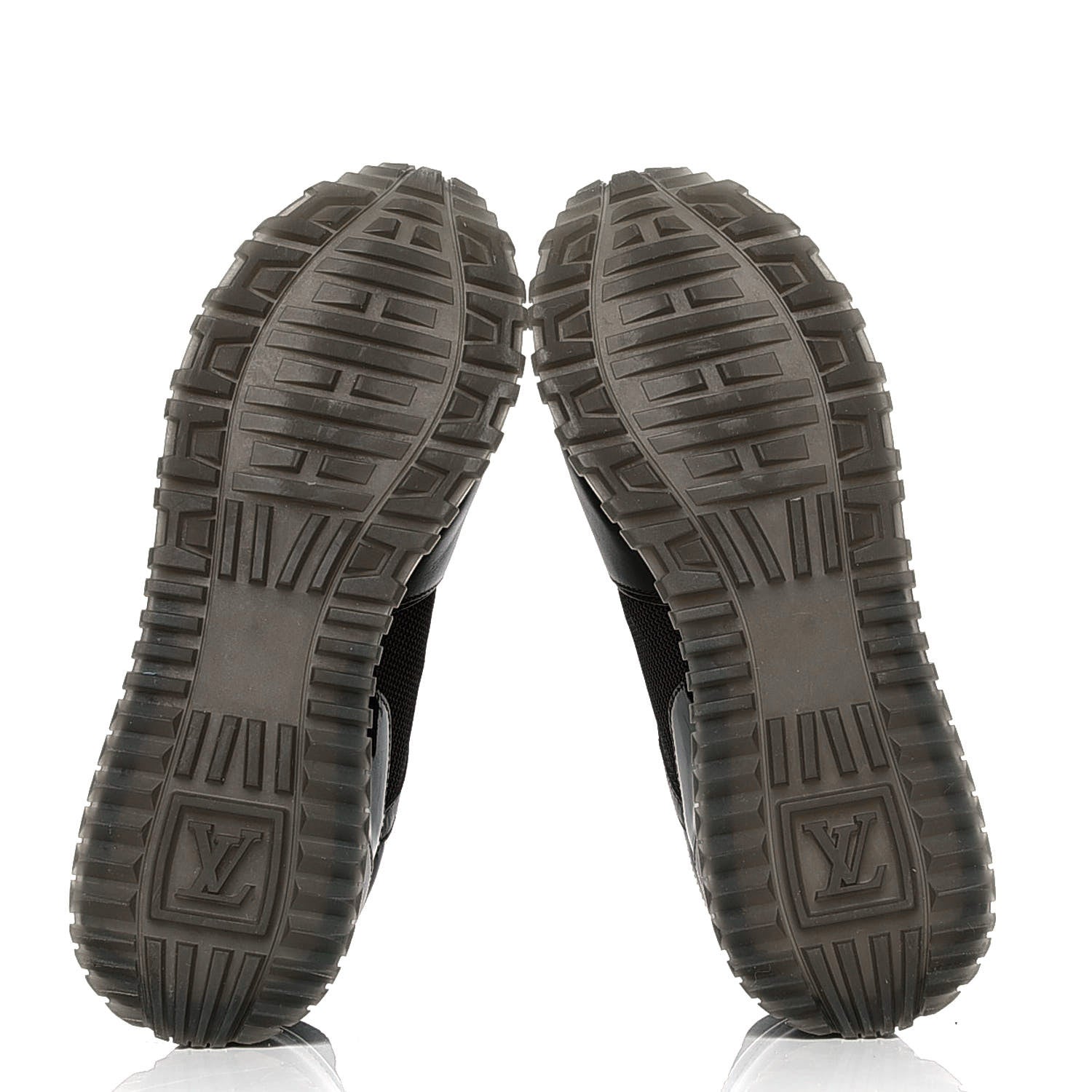 Louis Vuitton Calfskin Run Away Sneakers 36 Black 4 of 5