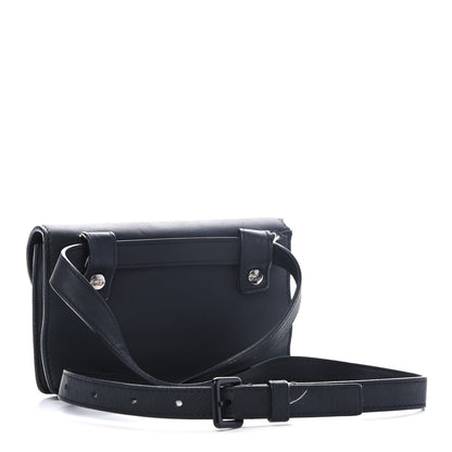 Christian Dior Ultra Matte Calfskin Saddle Belt Bag Black 2 of 11