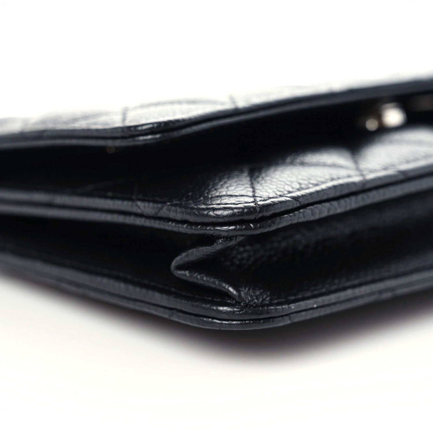 Chanel Caviar Quilted Wallet On Chain WOC Black 5 of 11