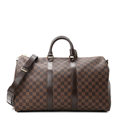 Louis Vuitton Damier Ebene Keepall Bandouliere 45 1 of 9