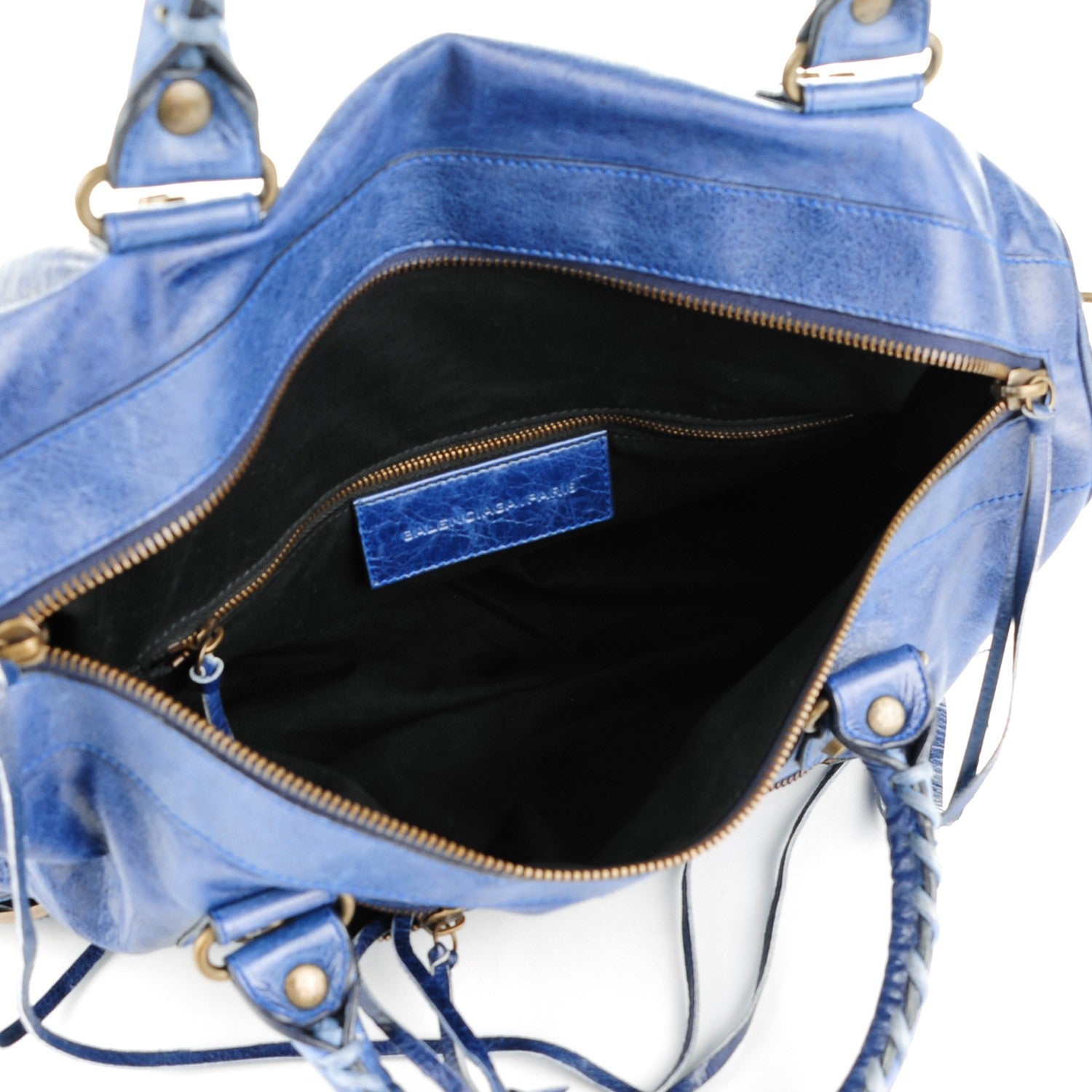 Balenciaga Chevre Classic Hardware Twiggy Indigo 5 of 8