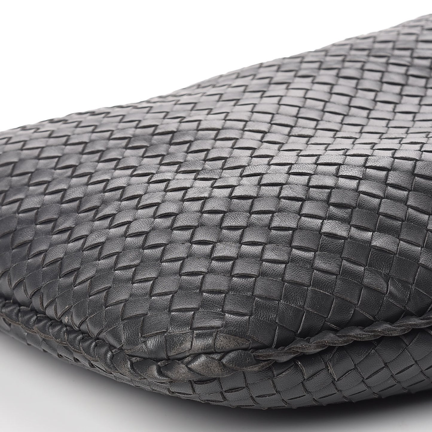 Nappa Intrecciato Maxi Veneta Hobo Ardoise