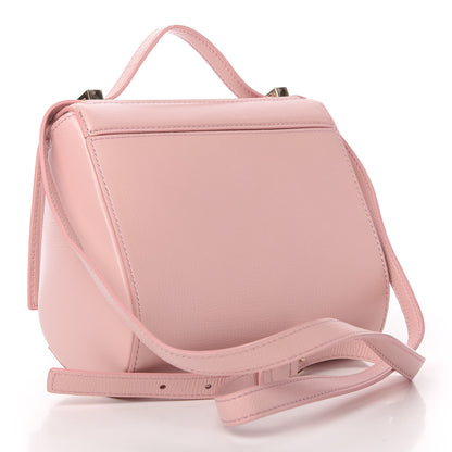 Givenchy Textured Calfskin Mini Pandora Box Crossbody Bag Pink 3 of 12