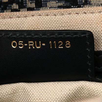 Christian Dior Oblique Saddle Bag Blue 7 of 12