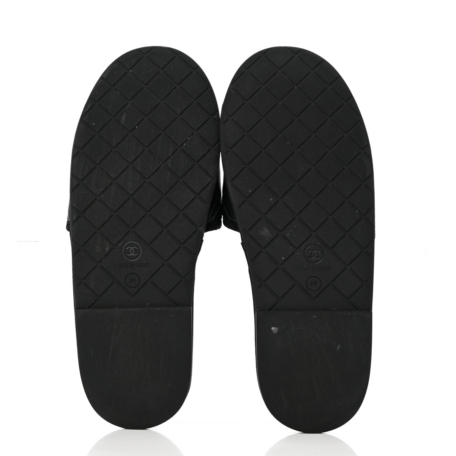 Chanel Lambskin CC Flat Mules M Black 9 of 18