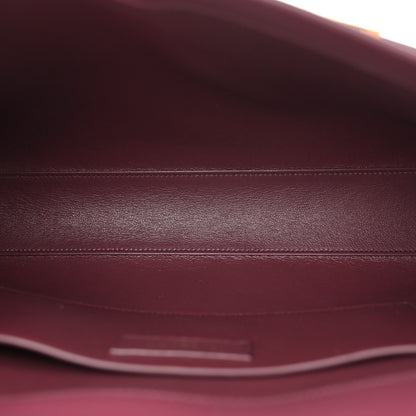 Saint Laurent Smooth Calfskin Manhattan Shoulder Bag Rouge 5 of 11