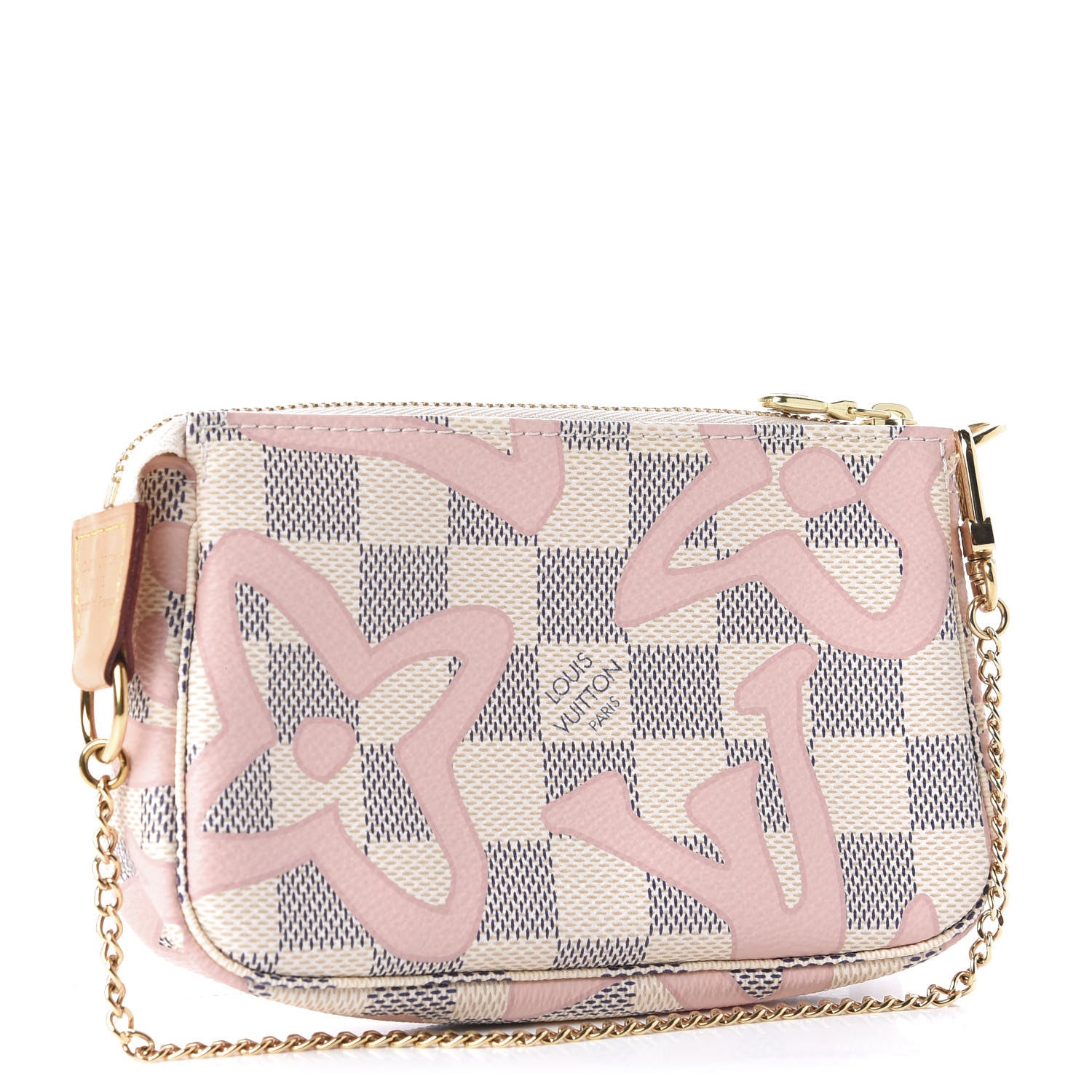 Louis Vuitton Damier Azur Tahitienne Mini Pochette Accessories 3 of 10