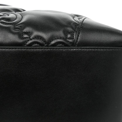 Gucci Calfskin GG Matelasse Medium Ophidia Shopping Tote Black 12 of 13