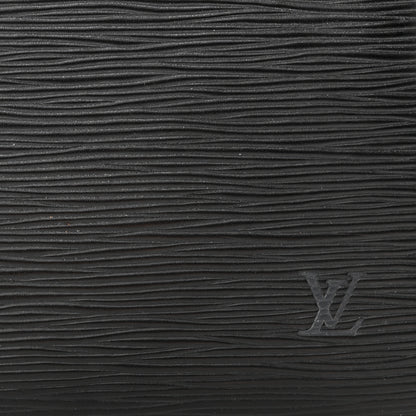 Louis Vuitton Epi Pochette Accessories 24 Black 7 of 10