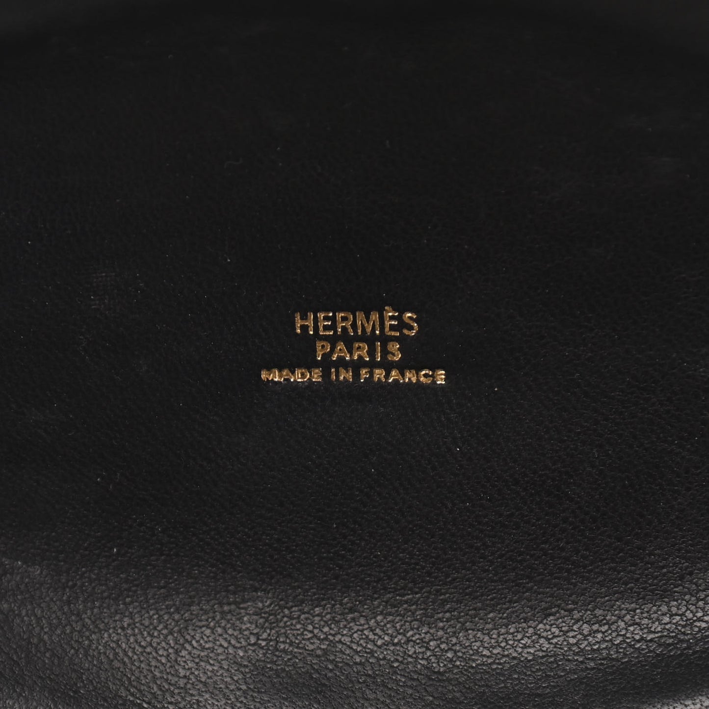 Veau Doblis Brass Minaudiere Clutch Black