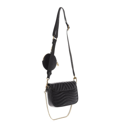 Louis Vuitton Calfskin New Wave Multi Pochette Black 2 of 8