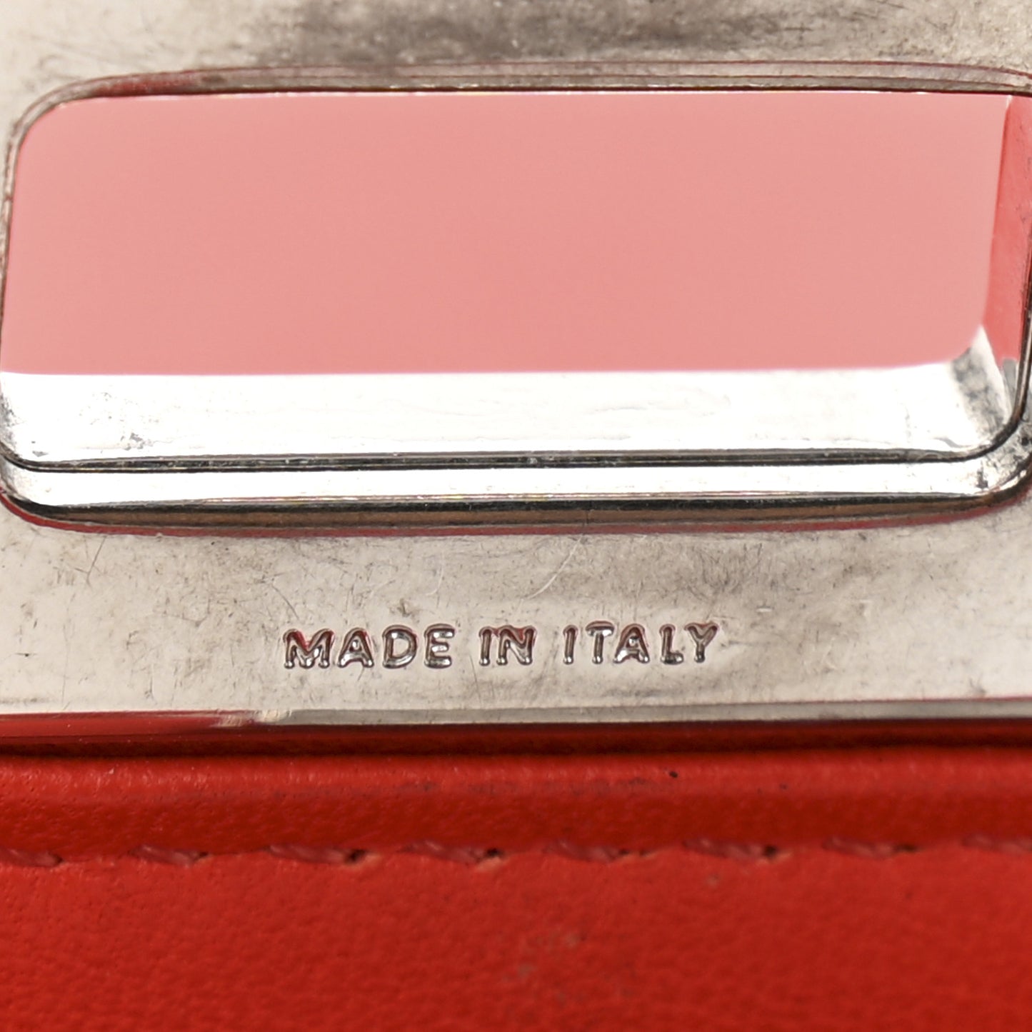 Nappa Mini Peekaboo Iconic Satchel Papavero