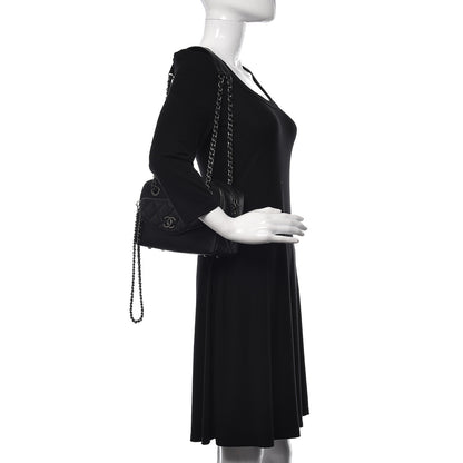 Chanel Caviar Lambskin Quilted Small Coco Break Camera Case Black 2 of 12