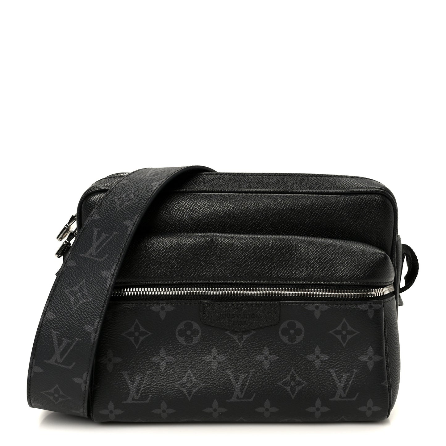 Taiga Monogram Eclipse Outdoor Messenger Black Black