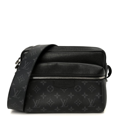 Louis Vuitton Taiga Monogram Eclipse Outdoor Messenger Black Black 1 of 10