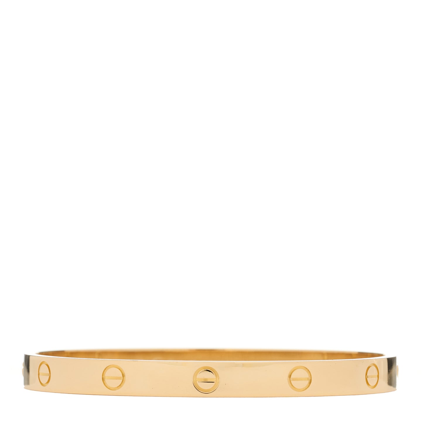 18K Yellow Gold LOVE Bracelet 19