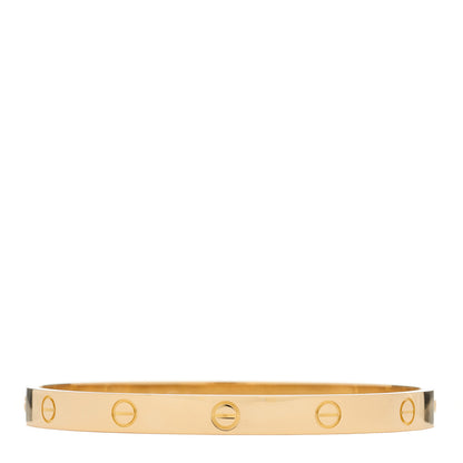 Cartier 18K Yellow Gold LOVE Bracelet 19 1 of 9