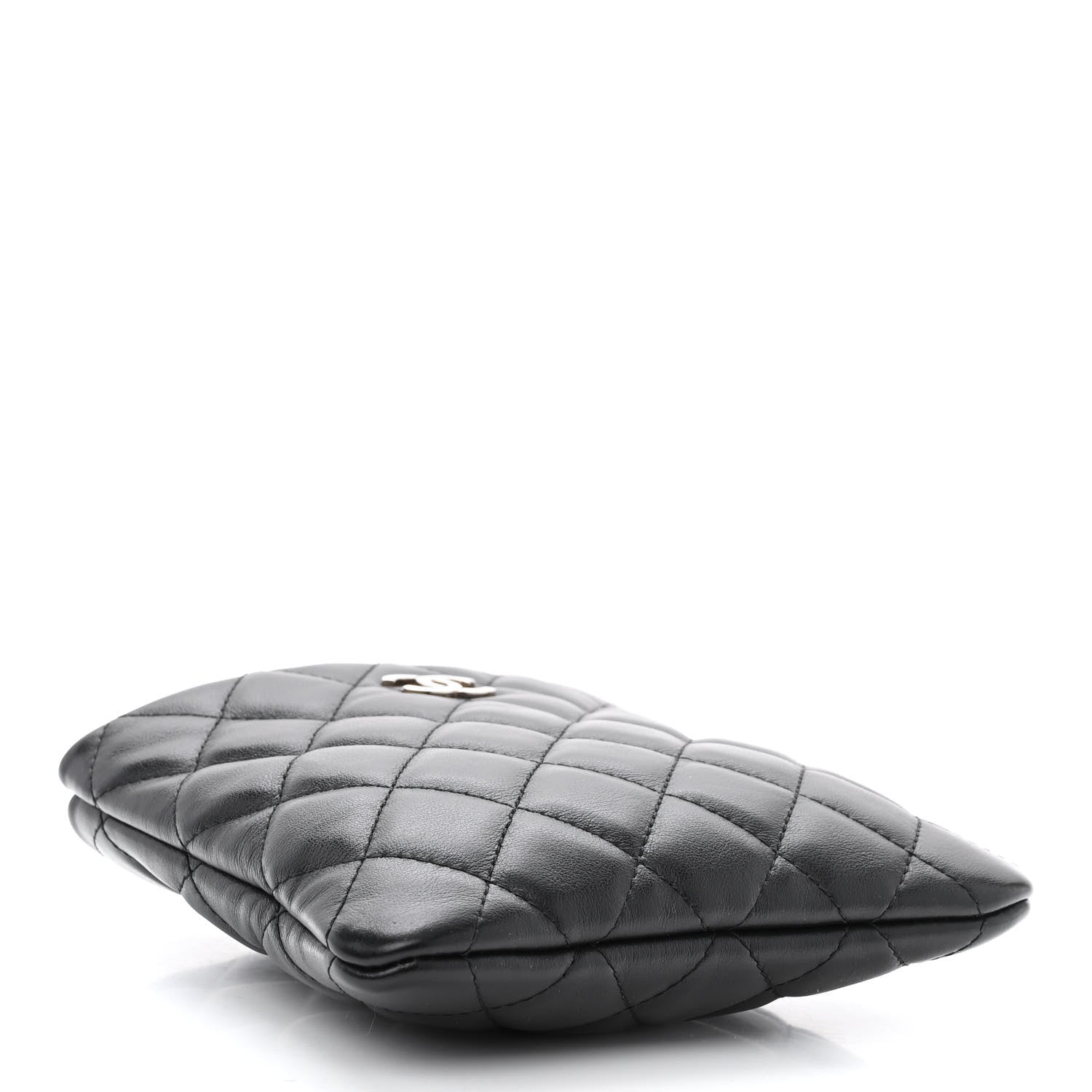Chanel Lambskin Quilted Crossbody Bag Black 4 of 10