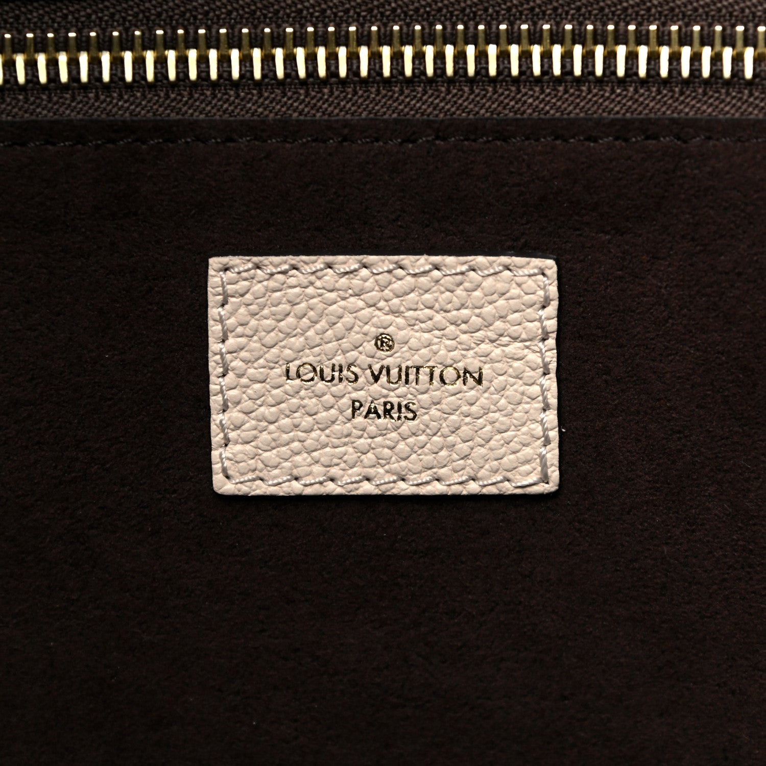 Louis Vuitton Empreinte Monogram Giant Neverfull MM Cream 7 of 9