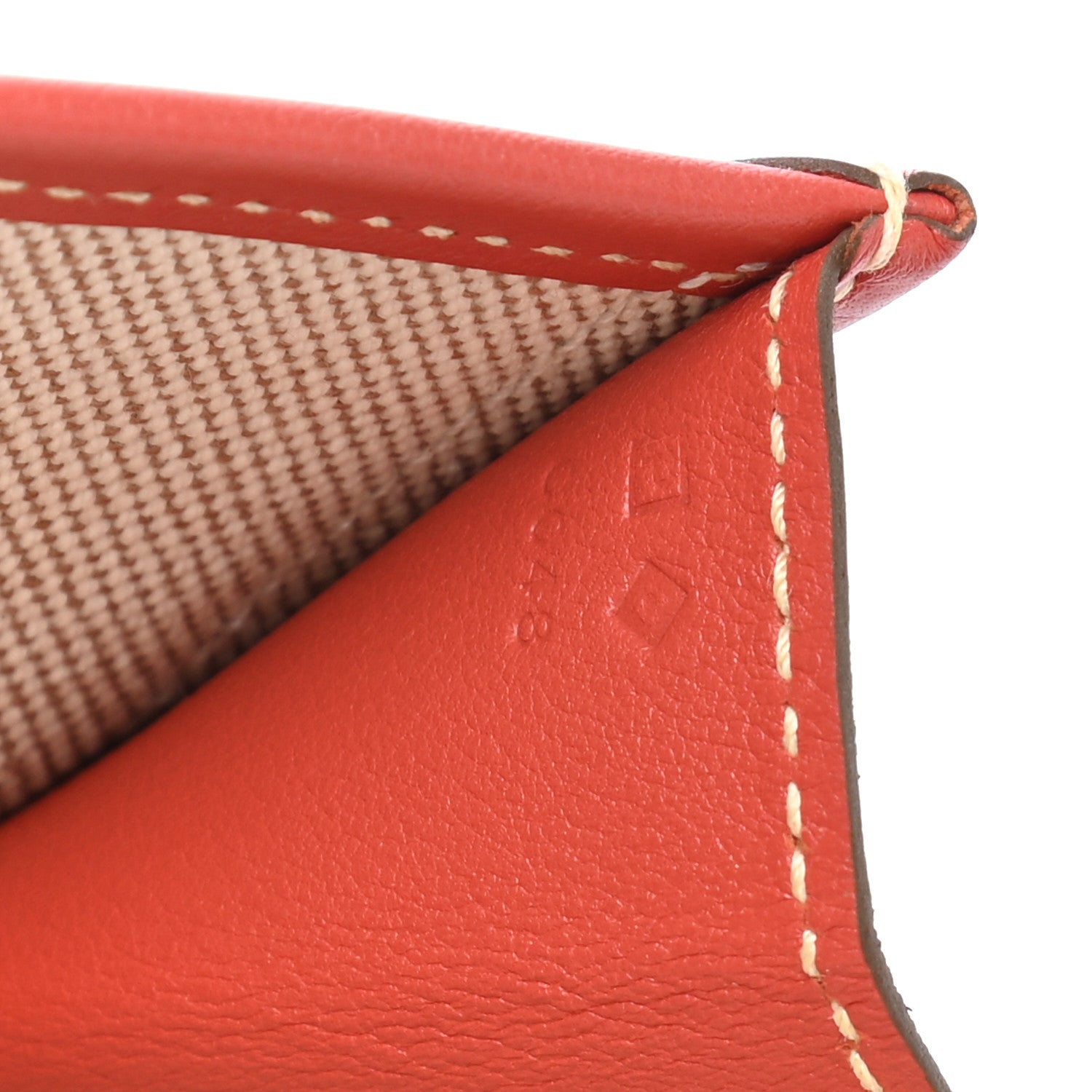 Hermes Swift Jige PM Clutch Sanguine 6 of 8