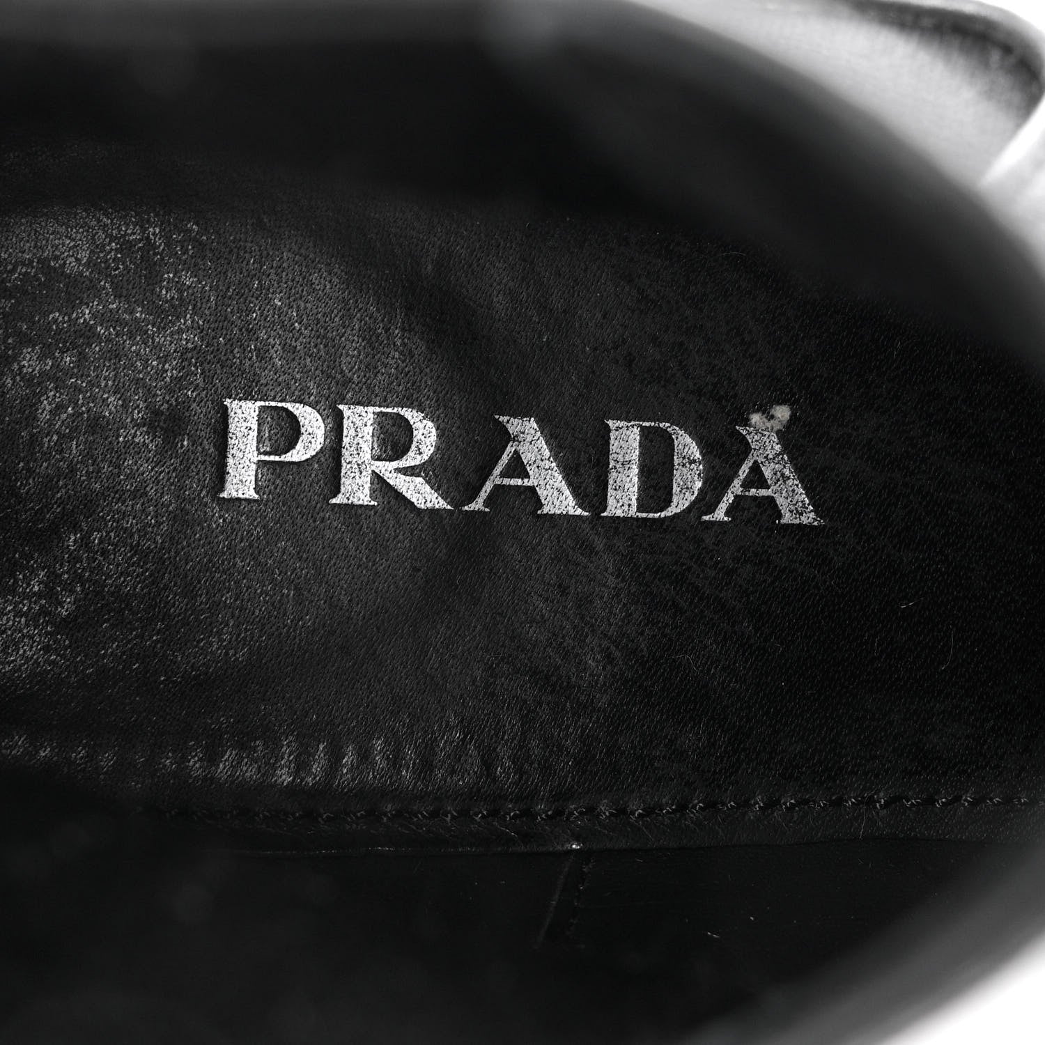 Prada Vitello Montana Lug Sole Chelsea 55mm Boots 40 Black 7 of 11