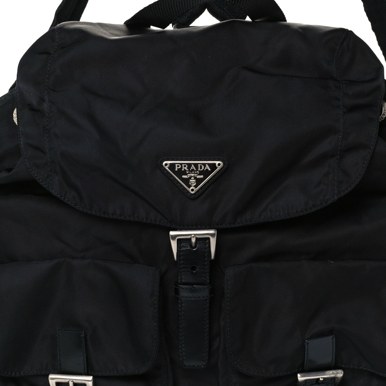 Prada Tessuto Nylon Vela Small Backpack Black 8 of 10