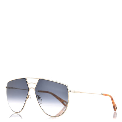 Chloe Aviator Sunglasses CE139S Gold Tortoise 1 of 6