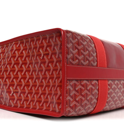 Goyard Goyardine Villette Tote Red 15 of 17