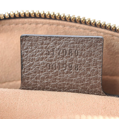 Gucci GG Supreme Monogram Web Small Ophidia Shoulder Bag Brown 7 of 8