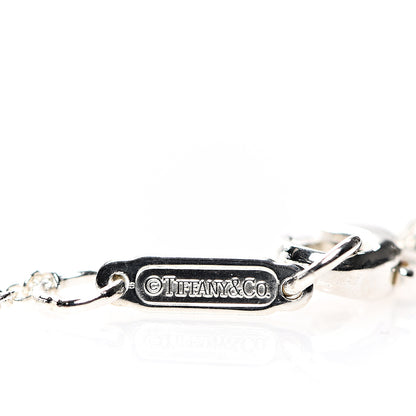Tiffany Sterling Silver 1837 Circle Lock Necklace 5 of 6