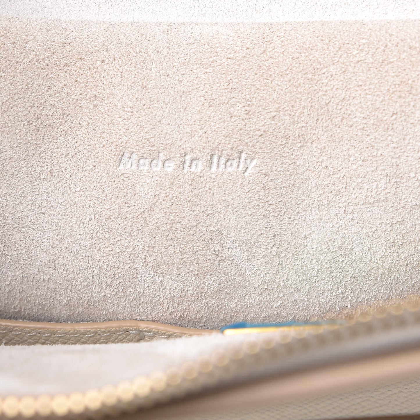 Grained Calfskin Mini Belt Bag White