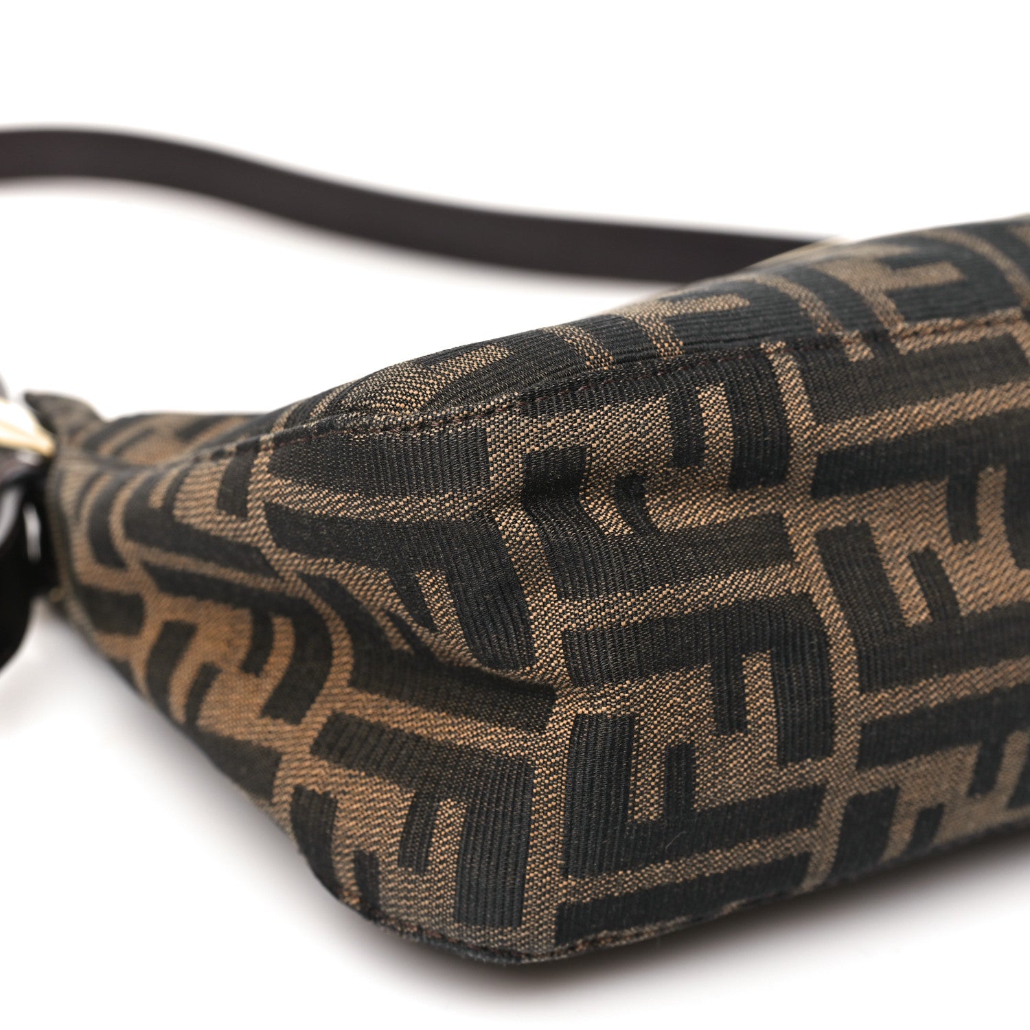 Fendi Zucca Shoulder Bag Tobacco 8 of 9