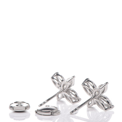 Tiffany Platinum Diamond Large Victoria Earrings 3 of 4