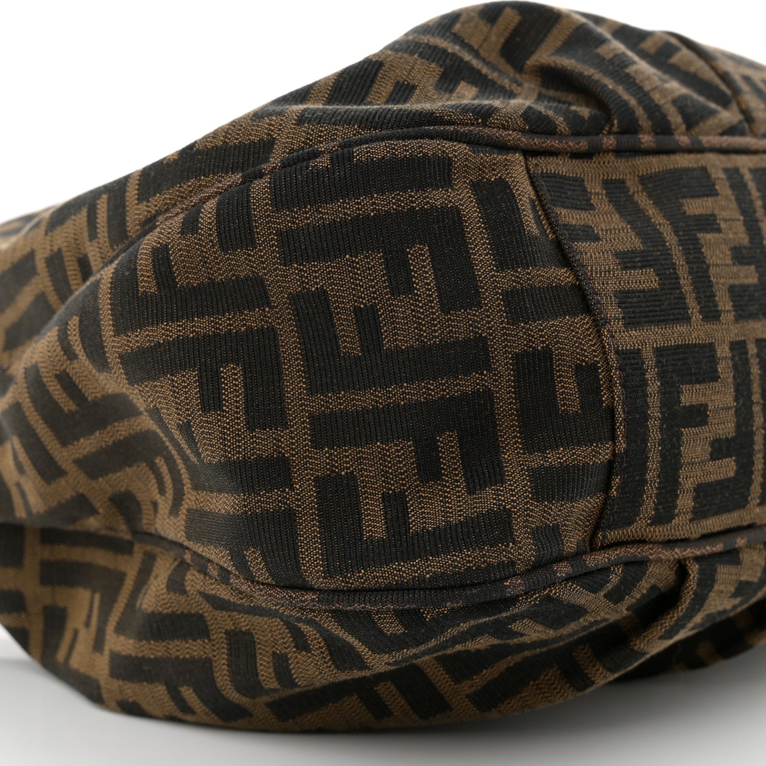Fendi Zucca Patent Mia Hobo Tobacco 9 of 10
