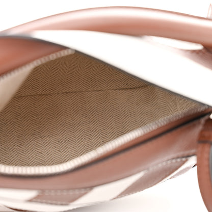 Loewe Calfskin Rugby Mini Puzzle Bag Brunette Soft White 5 of 11